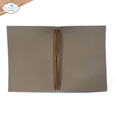 Elizabeth Crafts Art Journal Passport XL - Stonewashed Brown